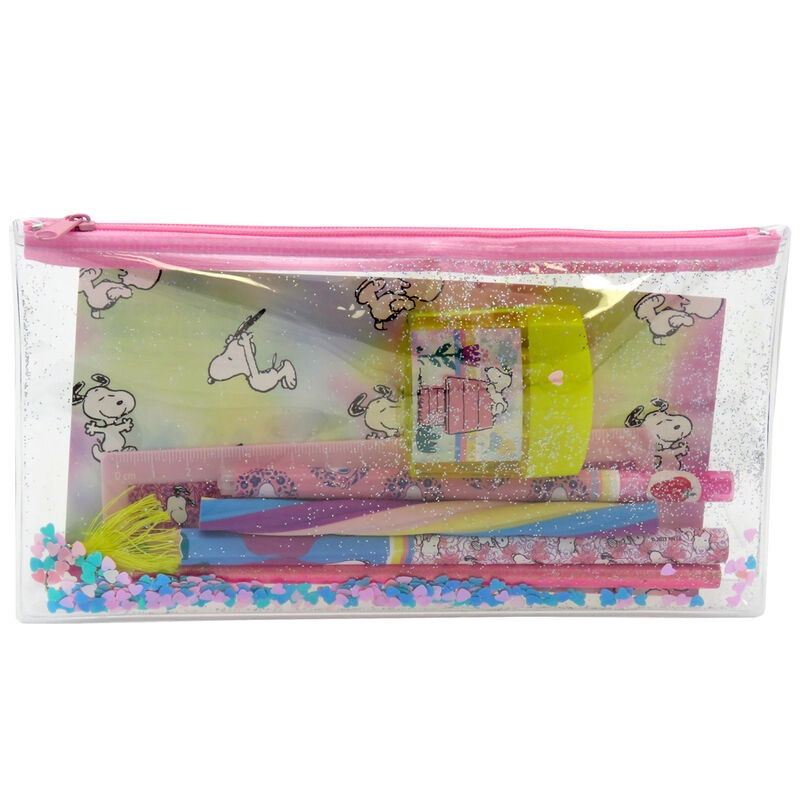 Snoopy schrijfwarenset + etui