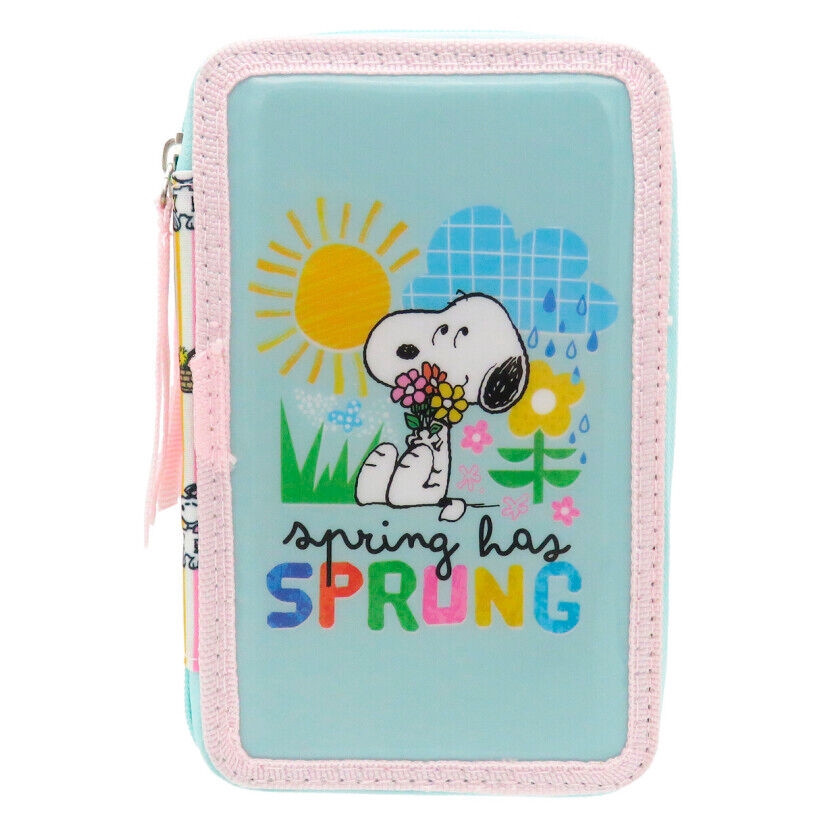 Trousse triple Snoopy Peanuts