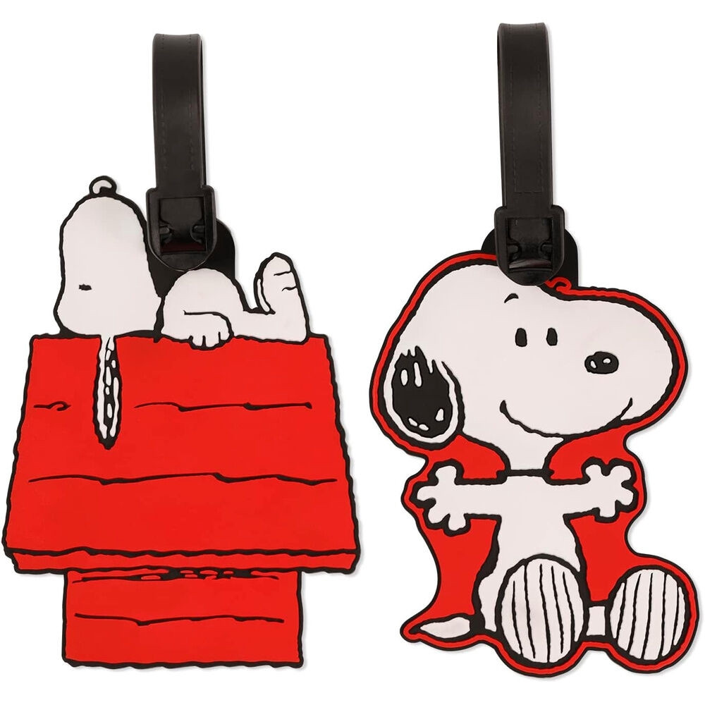 Peanuts Snoopy Set mit 2 Gepäckanhängern