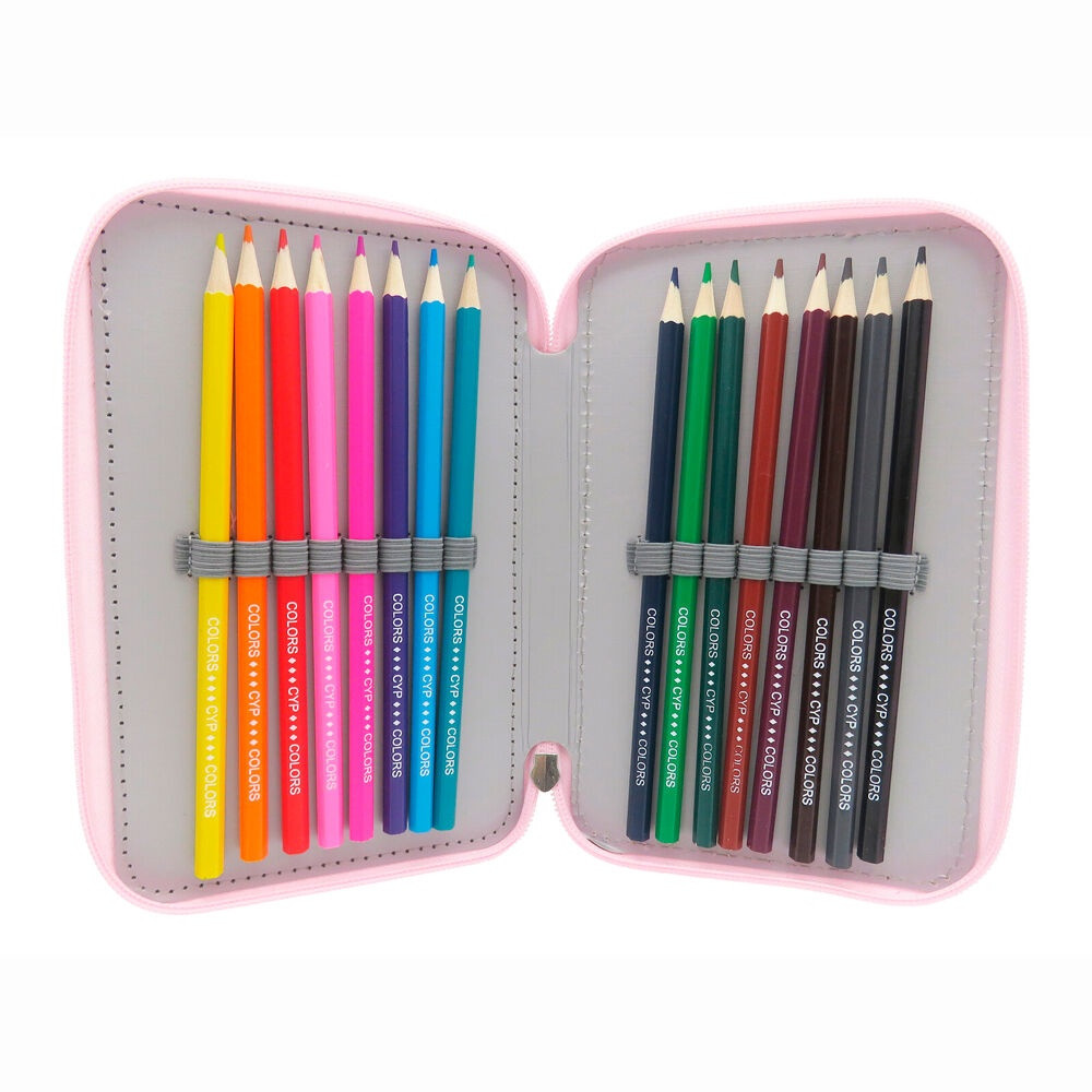 Peanuts Snoopy drievoudig etui