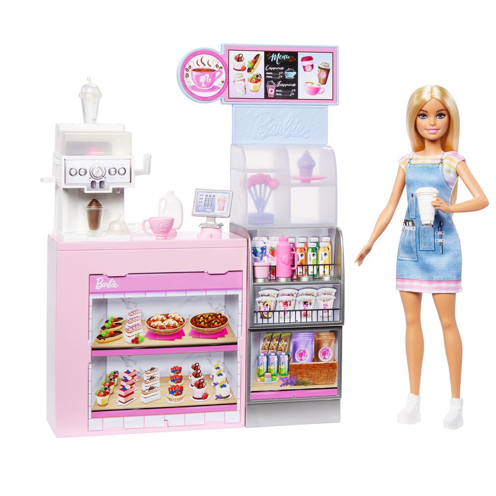 Muñeca Barbie Cafetería