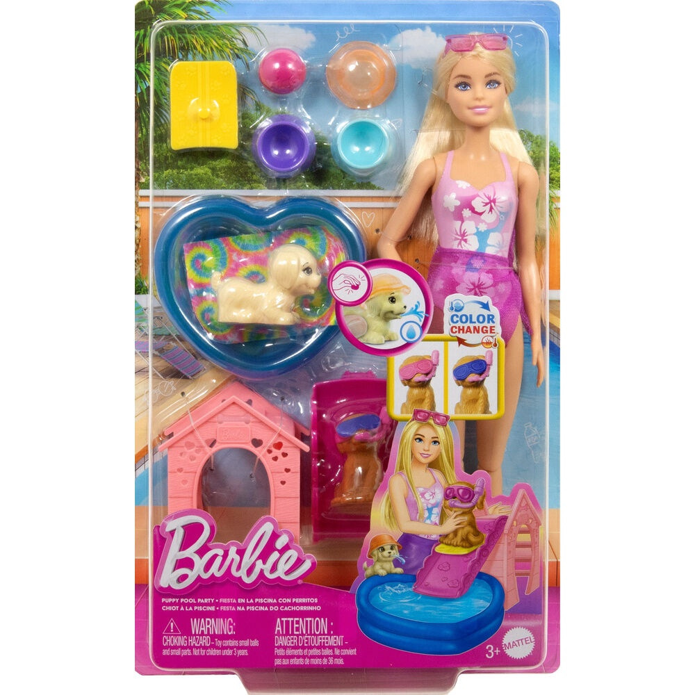 Chiots de piscine Barbie