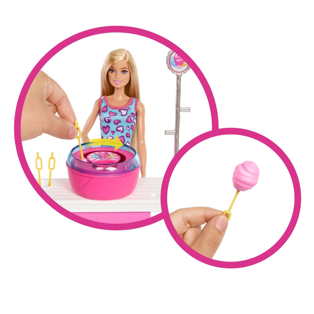 Boneca Barbie Algodão Doce