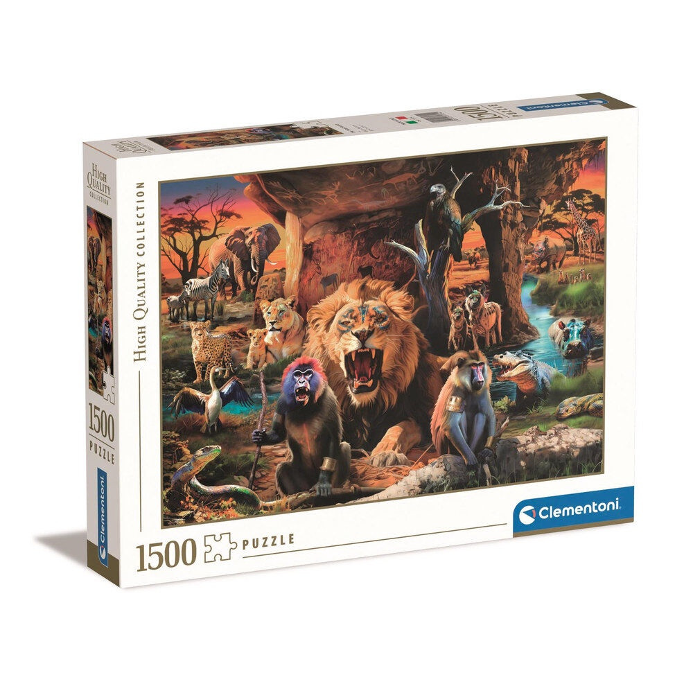 Dierenpuzzel 1500 stuks