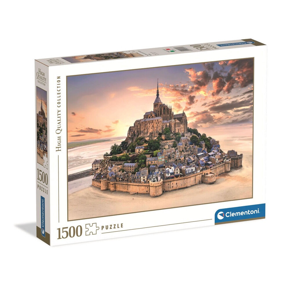Puzzle Mont Saint-Michel Risin 1500 elementów