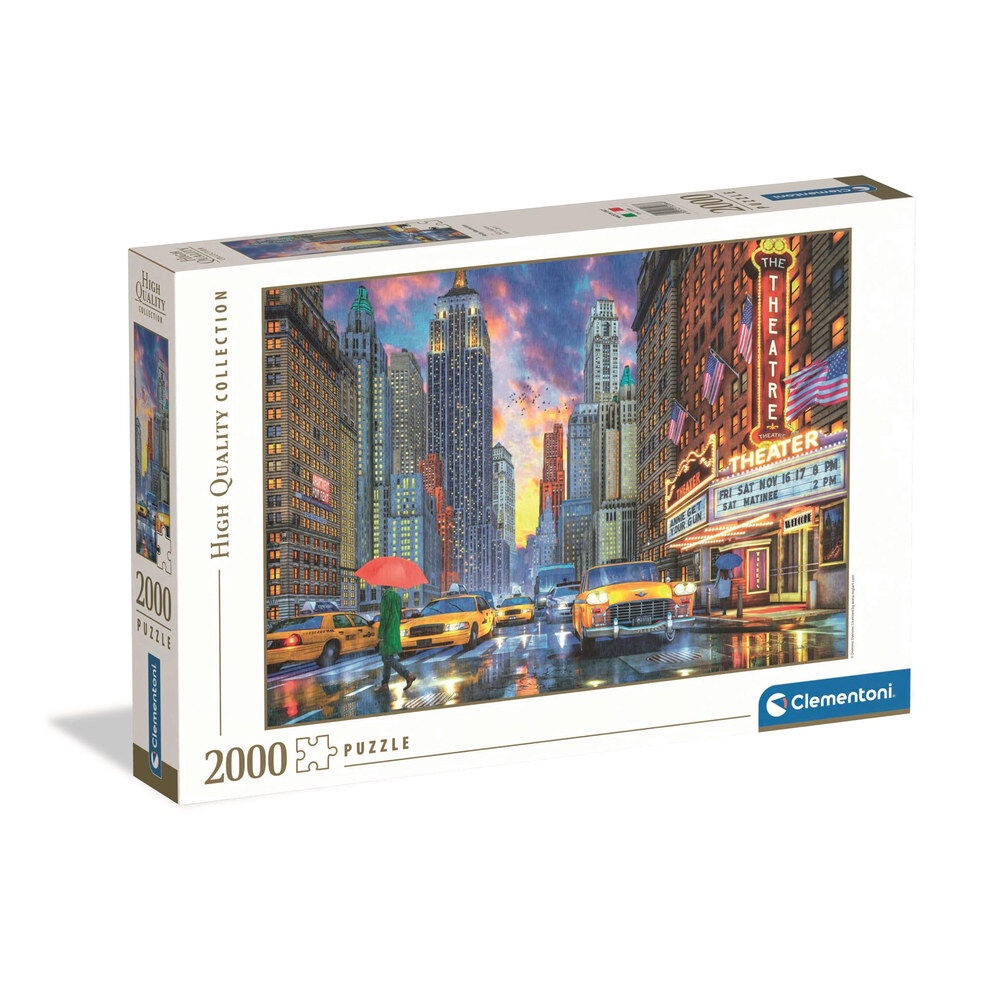 Puzzle Rainy Manhattan 2000 elementów