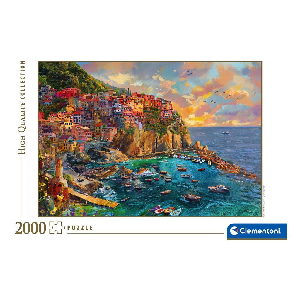 Malowane puzzle Manarola 2000 elementów