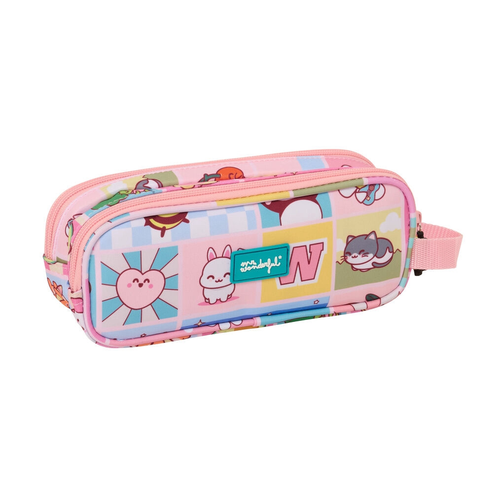 Mr. Wonderful Comic double pencil case