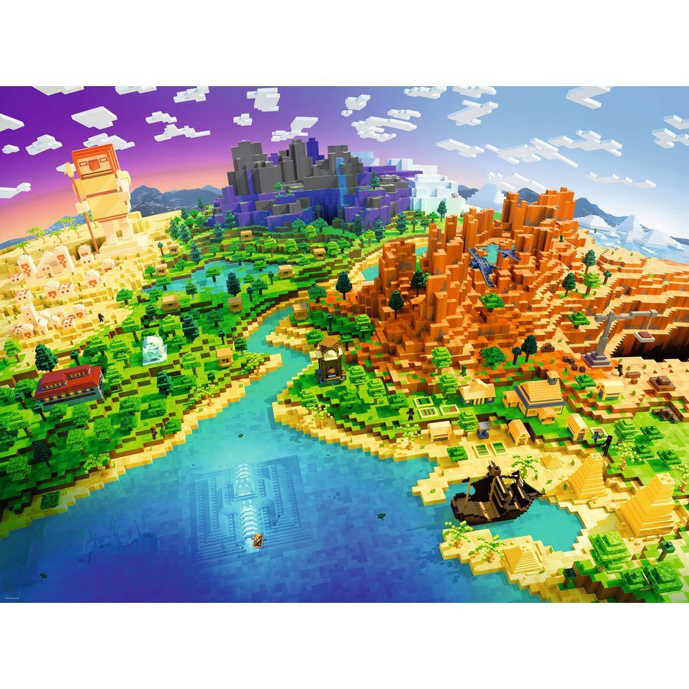 Minecraft-Puzzle, 1500 Teile