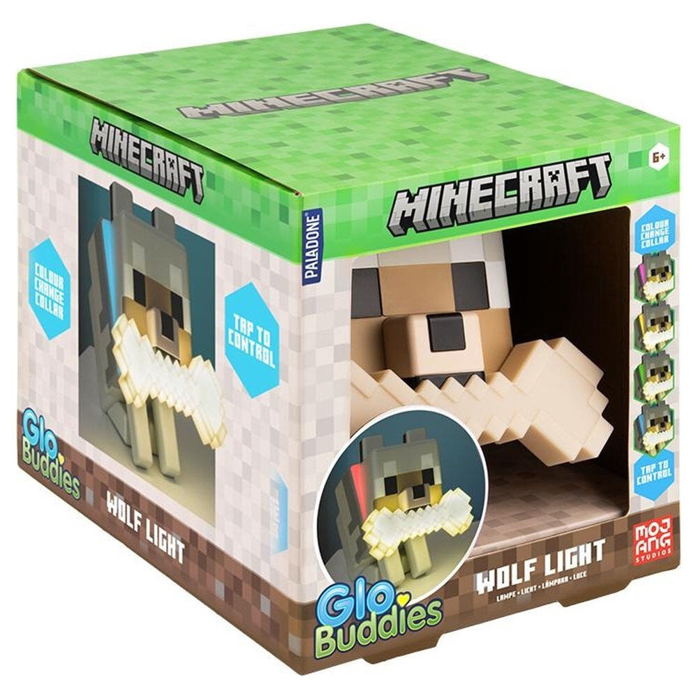 Minecraft GloBuddies Wolf light