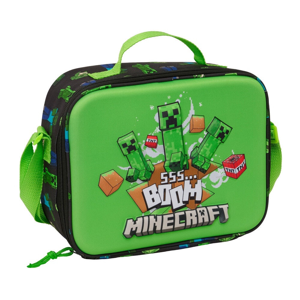 Minecraft 3D Thermotasche