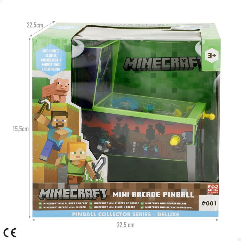 Mini flipper d'arcade Minecraft