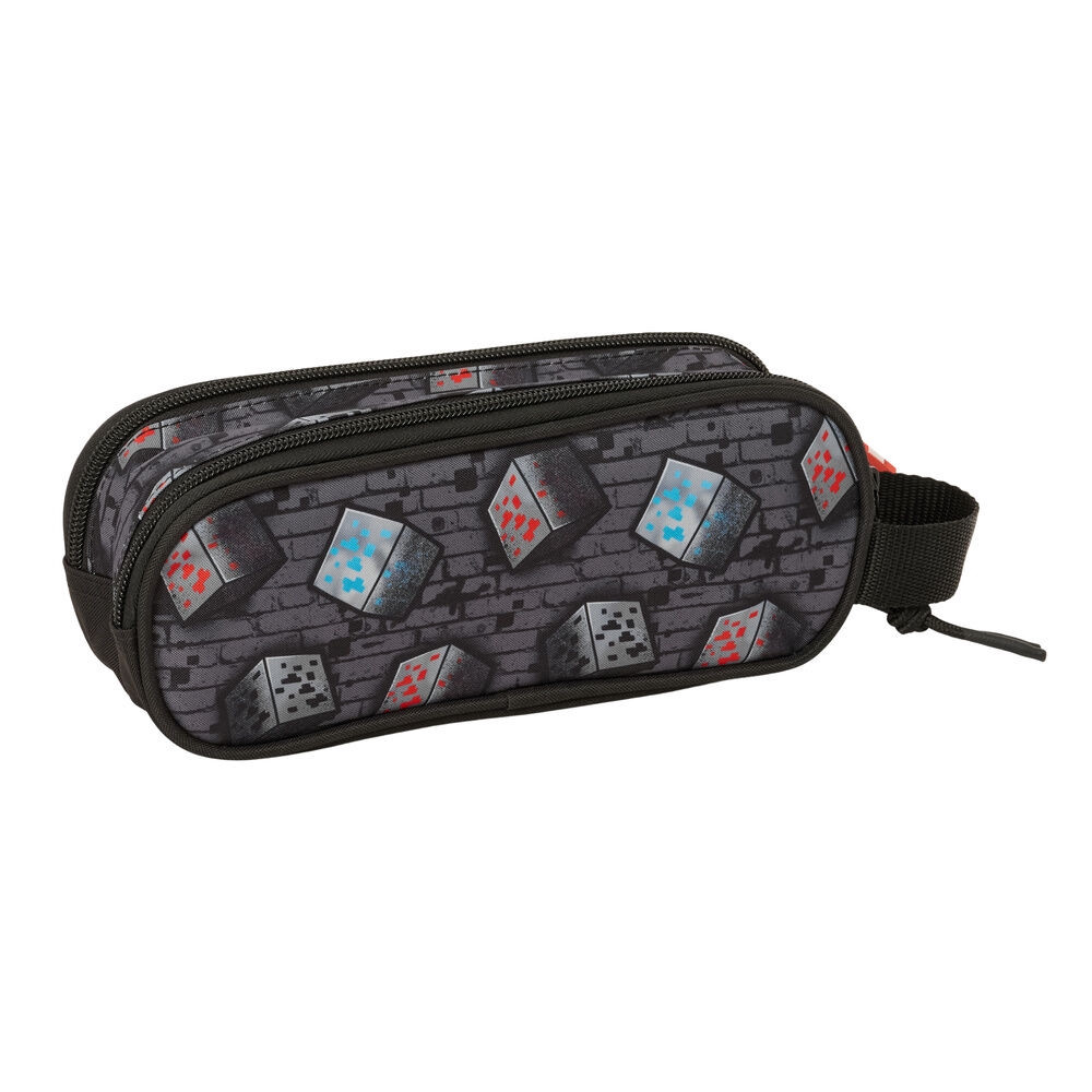Trousse double Minecraft Graffiti