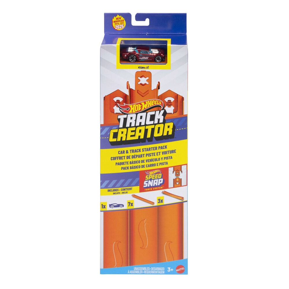 Hot Wheels Track Builder Basispaket + Auto