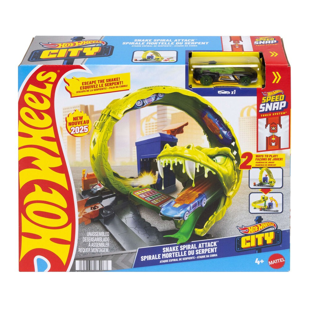 Hot Wheels Wąż Spiral Attack