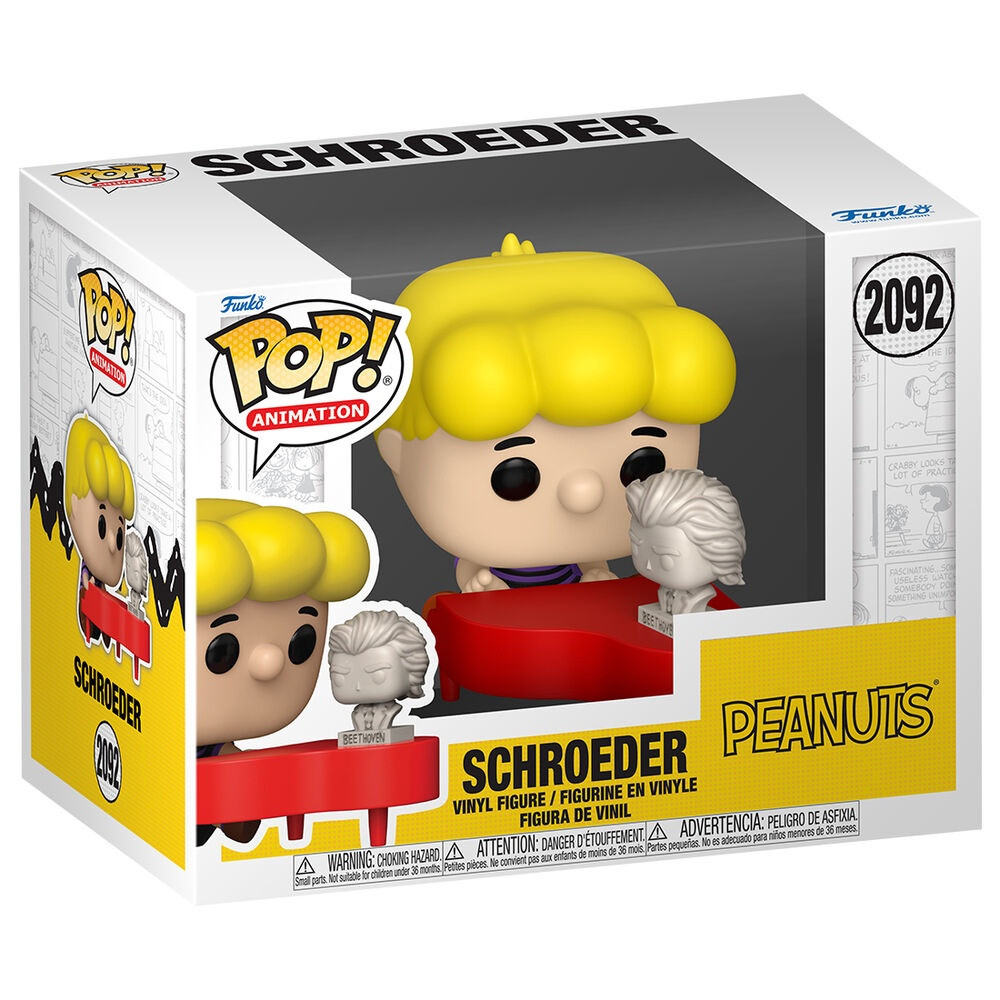 Statuetta POP Premium Peanuts Snoopy Schroeder