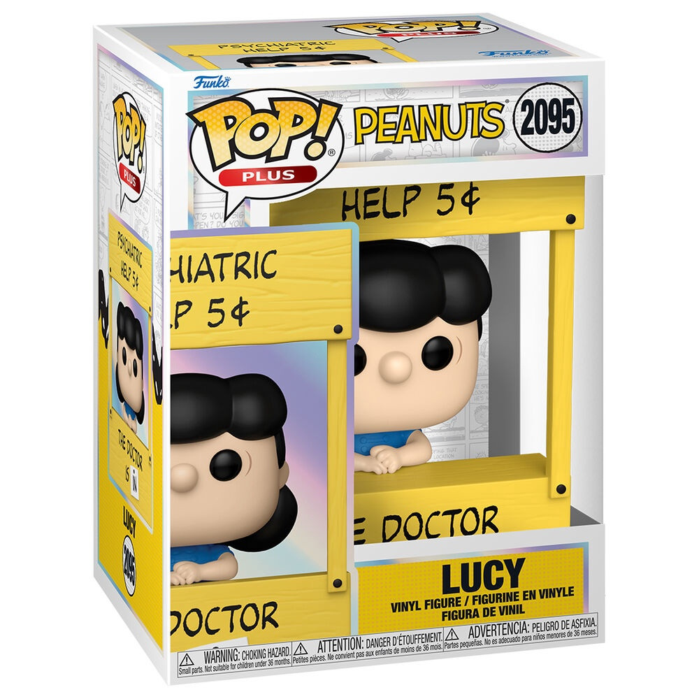 Statuetta POP di Snoopy e Lucy dei Peanuts
