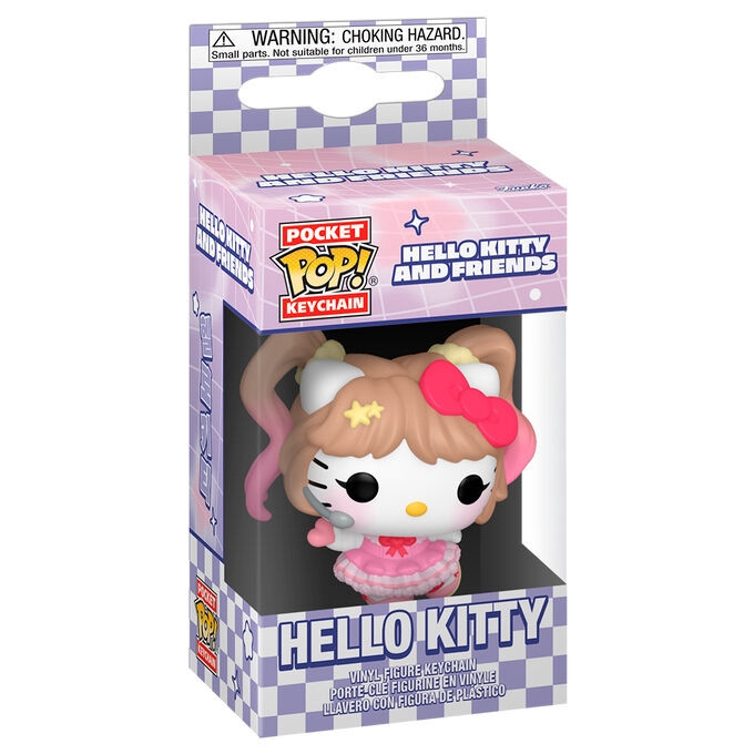 Chaveiro Pocket POP Hello Kitty e Amigos Hello Kitty