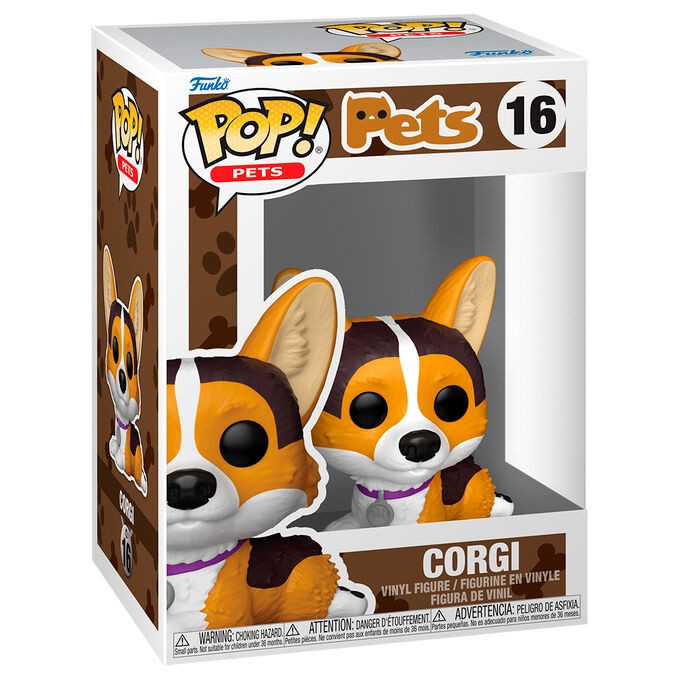 Boneco POP Pets Corgi