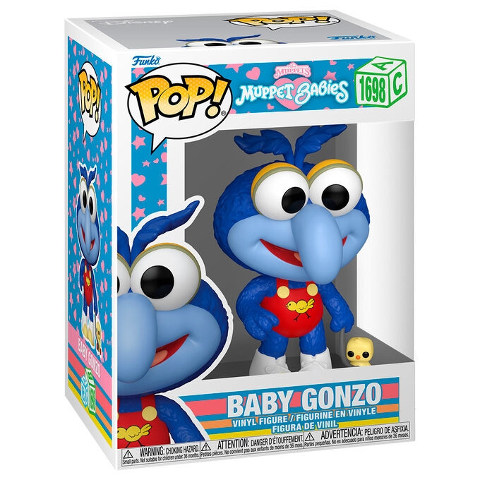 Boneco POP Muppet Babies Bebê Gonzo