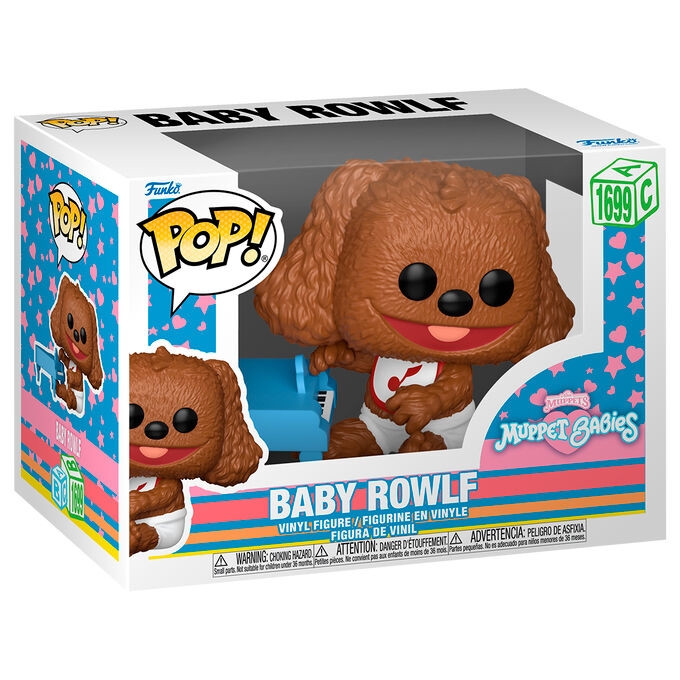 Boneco POP Muppet Babies Bebê Rowlf