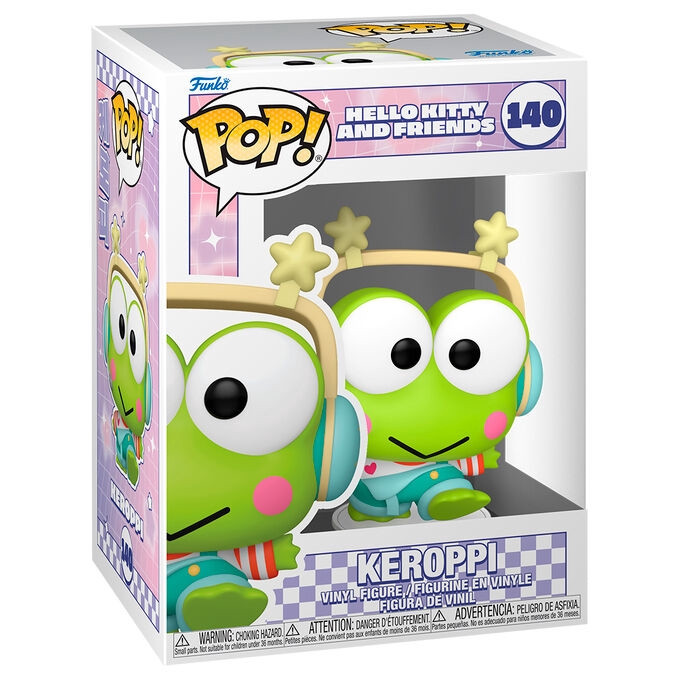 Statuetta POP di Hello Kitty e amici Keroppi