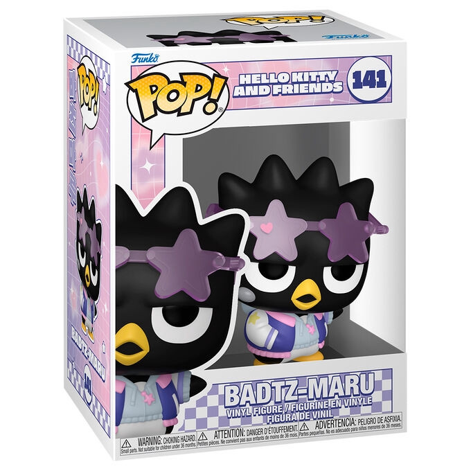 Statuetta POP di Hello Kitty e amici Badtz-Maru