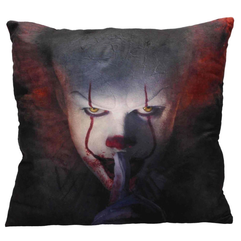 It 2017 Pennywise Shut Up cushion