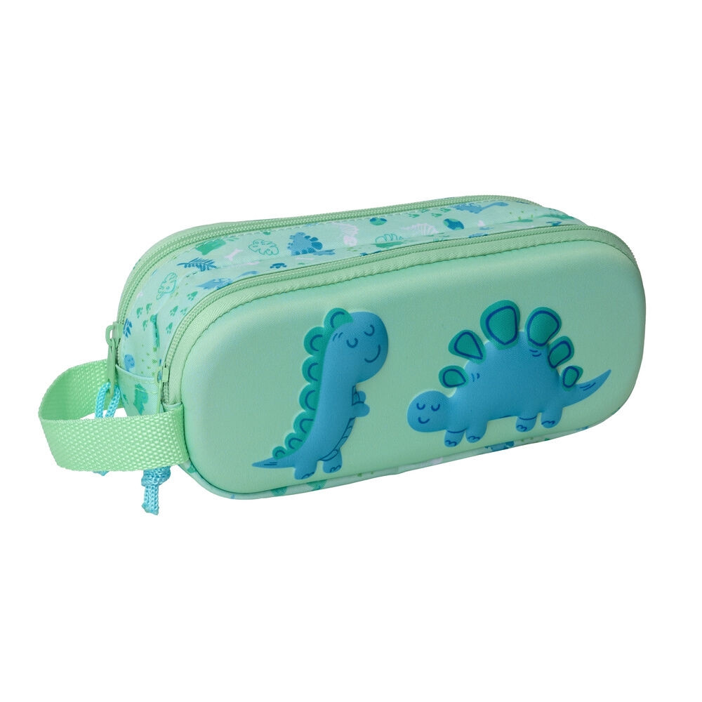 Trousse double Dino 3D