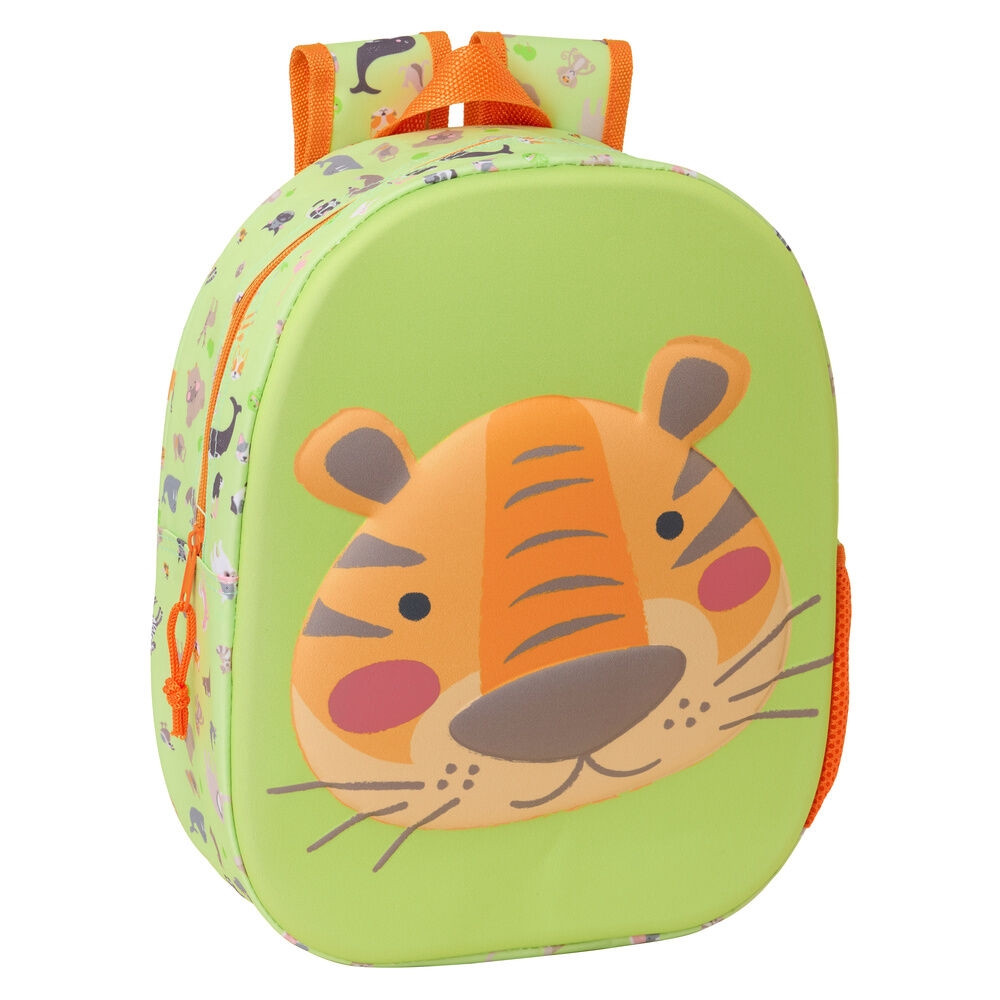 3D batoh Tiger 33 cm