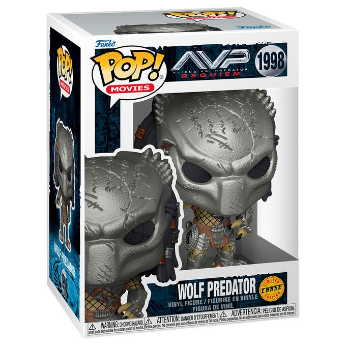 POP-Figur Alien vs. Predator Requiem Wolf Predator Chase