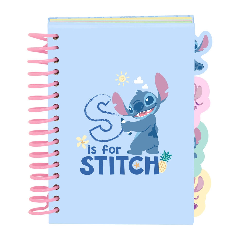 Cuaderno A6 de Disney Stitch