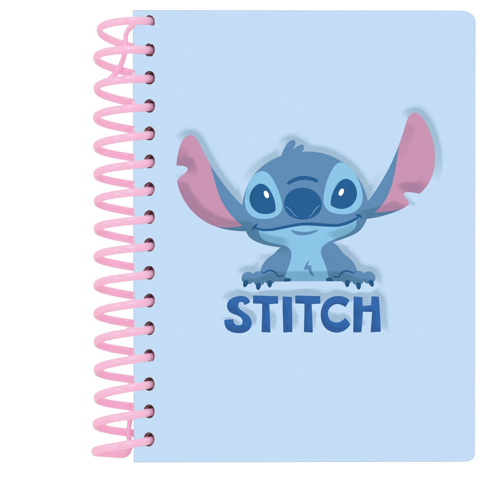 Disney Stitch squishy notebook