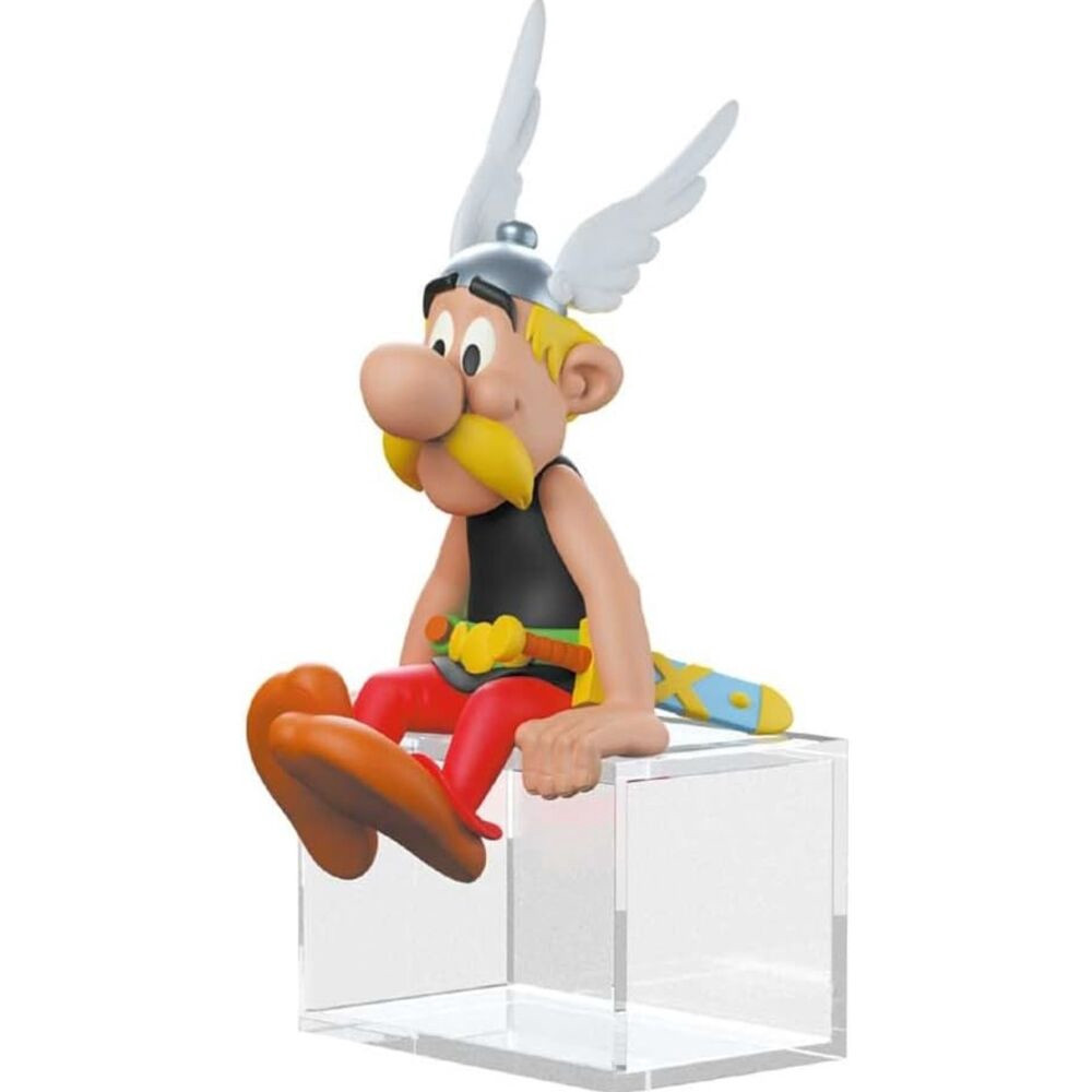 Conjunto de 2 figuras de Asterix e Obelix de 12 cm
