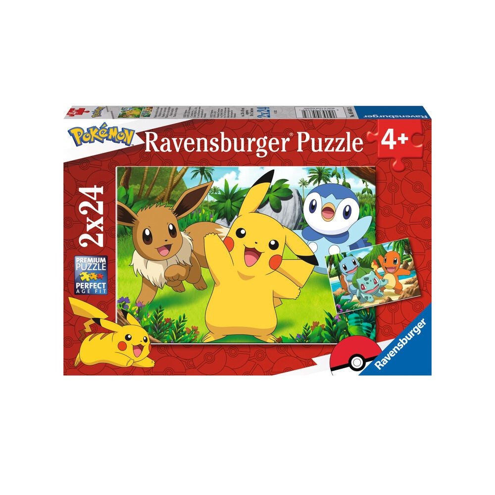 Puzzle Pokémon 2x24 pezzi