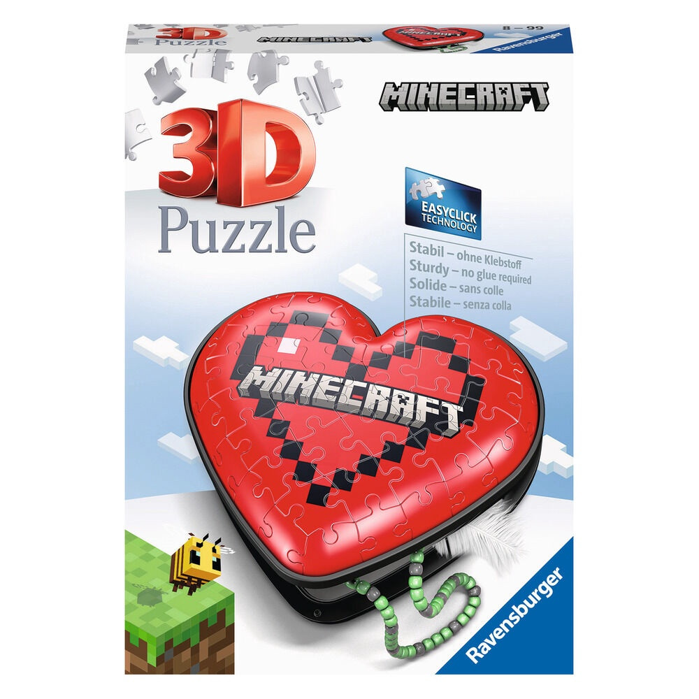 Puzzle Minecraft 3D 54 elementy