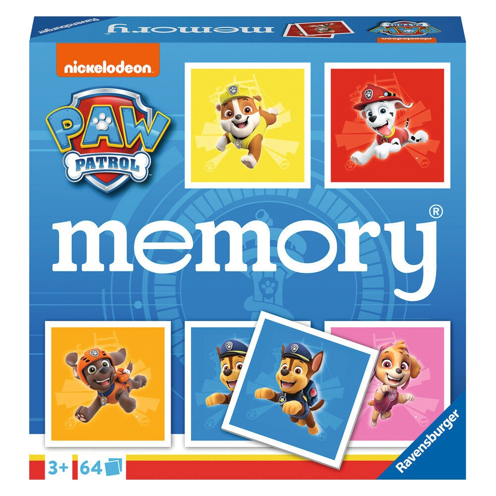 Paw Patrol memory game