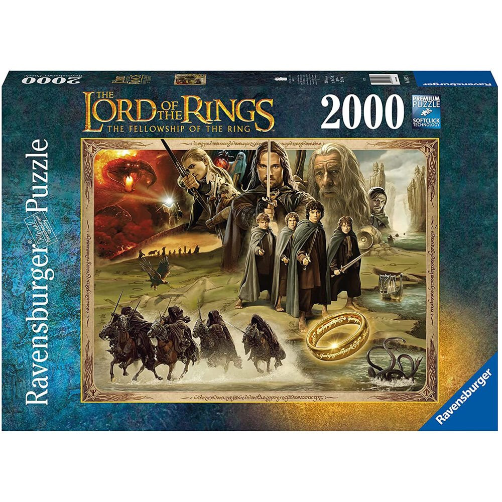 Der Herr der Ringe Puzzle, 2000 Teile