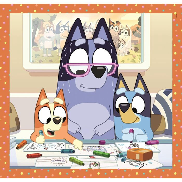 Puzzle Bluey 3x48 pezzi