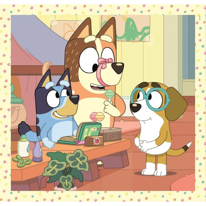 Puzzle Bluey 3x48 pezzi