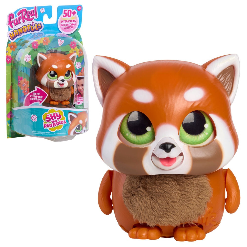 Poupée interactive Panda roux FurReal Handfuls