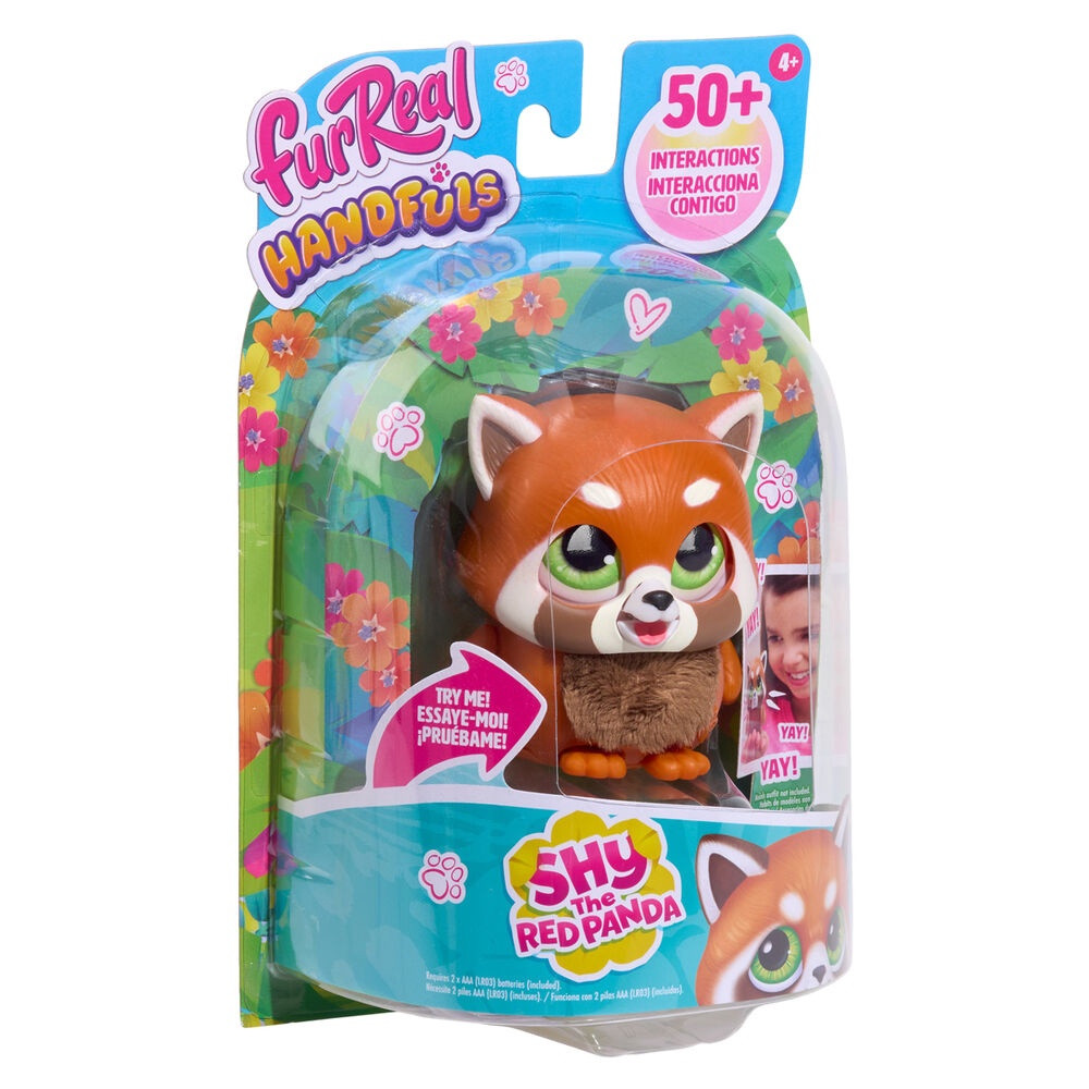 Poupée interactive Panda roux FurReal Handfuls