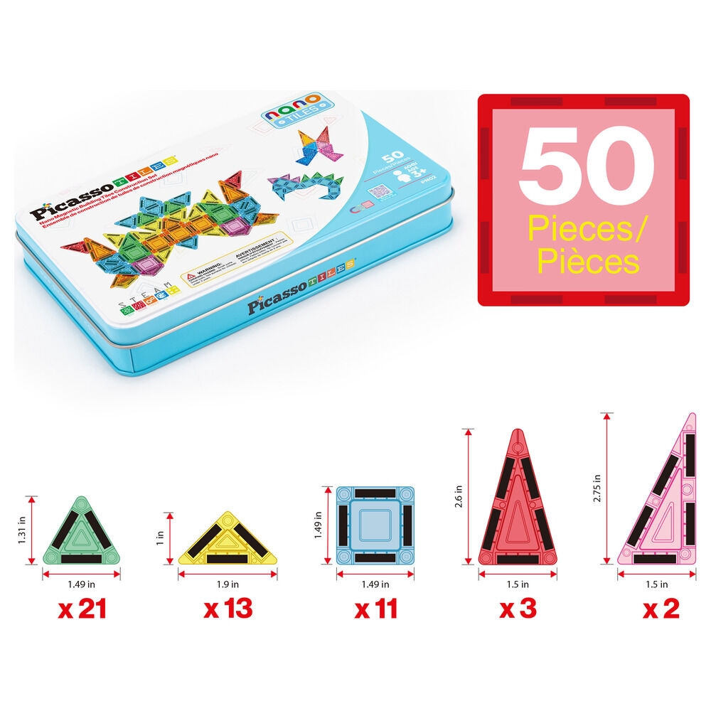 Blocchi magnetici 50 pezzi