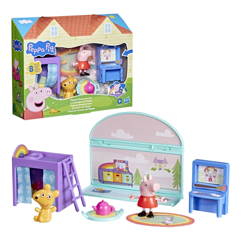 Set da camera di Peppa Pig