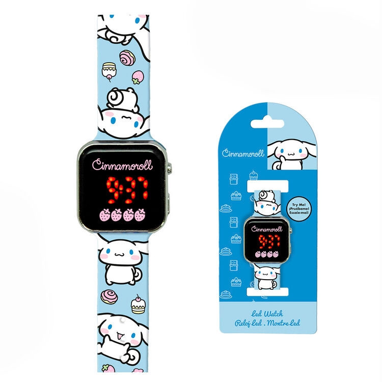 Reloj LED de Hello Kitty Cinnamoroll