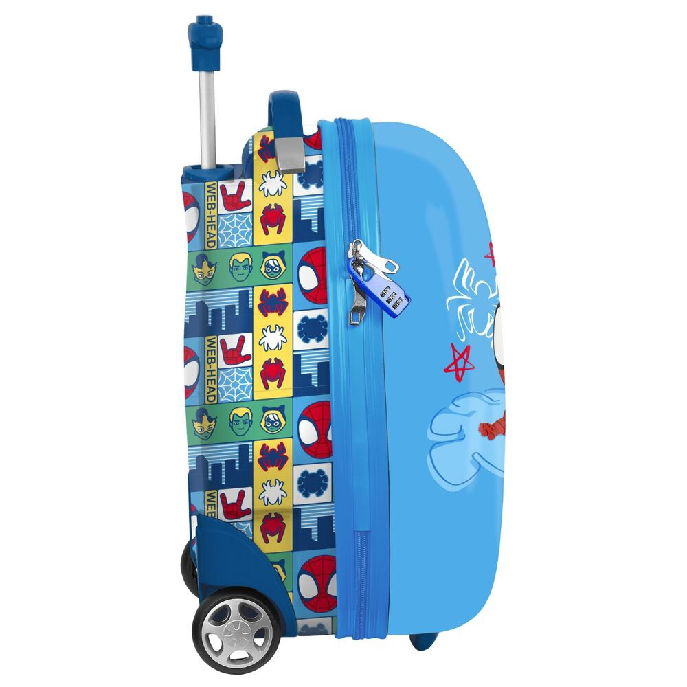 Marvel Spidey ABS trolley suitcase 43cm