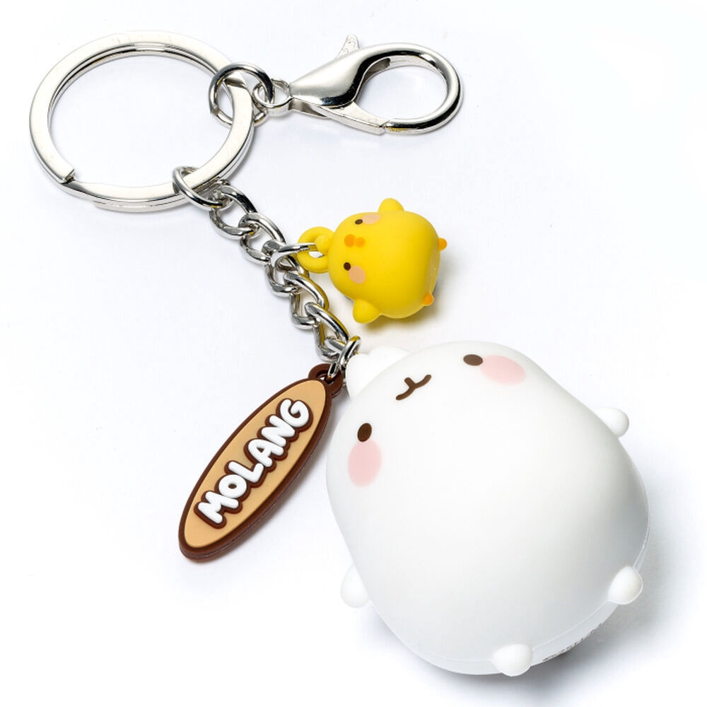Chaveiro 3D Molang e Piu Piu