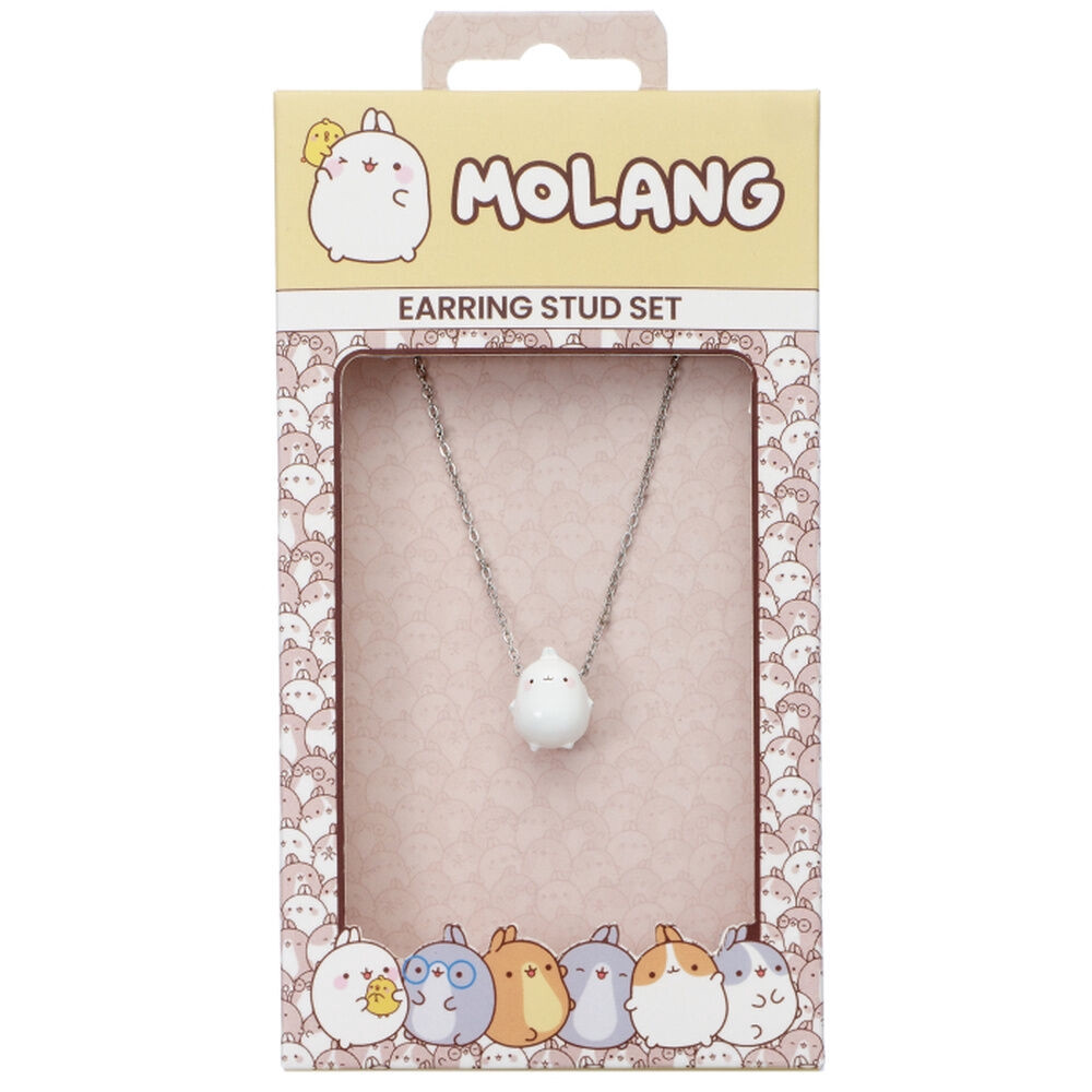 Collar con dije 3D de Molang