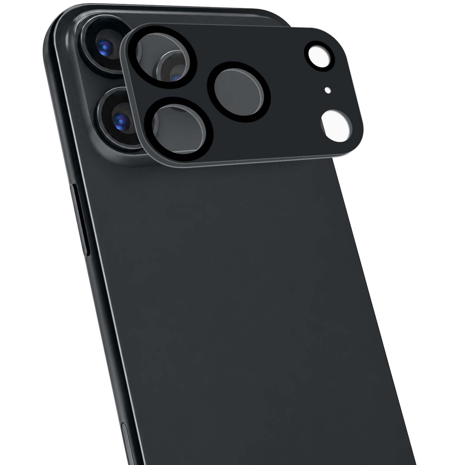 iPhone 18/17 Pro Camera Lens Protector, Dark Silver