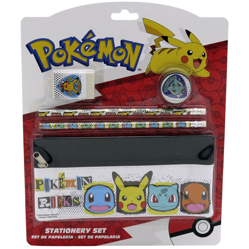 Pokémon briefpapier set